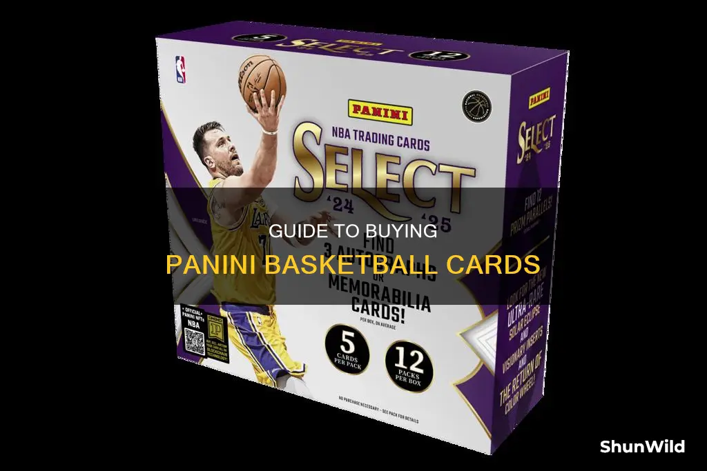 how to buy panini basketball cards