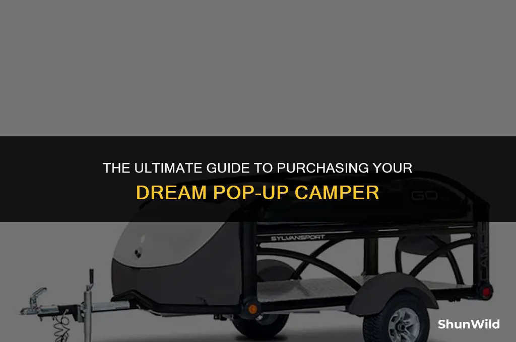how to buy pop up camper