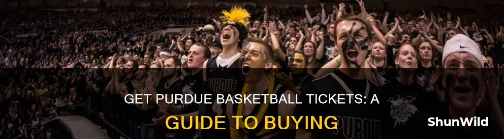 how to buy purdue basketball tickets