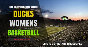 Get Your Tickets: Oregon Ducks Women's Basketball