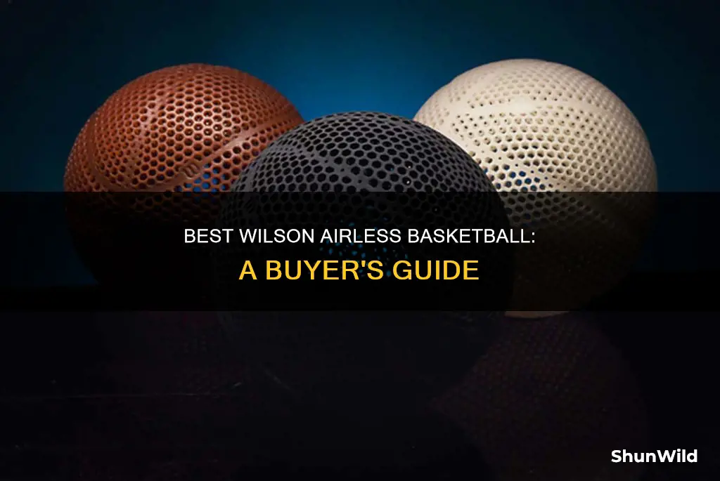 how to buy wilson airless basketball