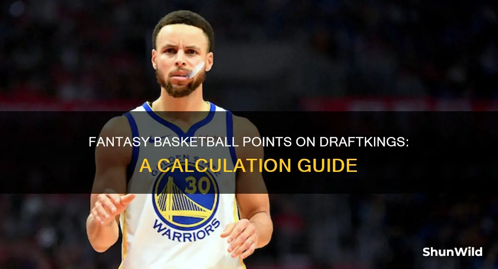 how to calculate fantasy basketball points draftkings