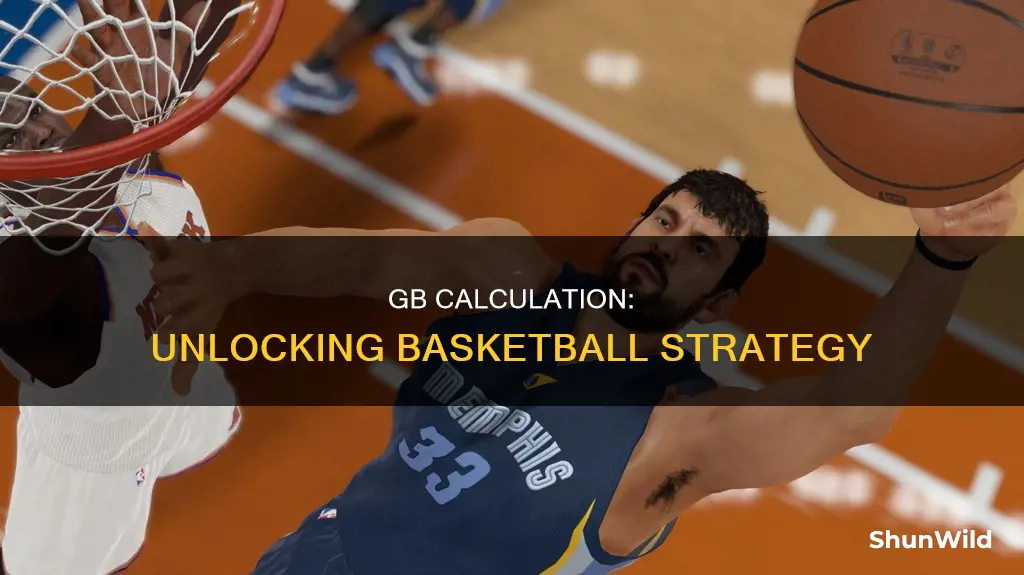 how to calculate gb in basketball