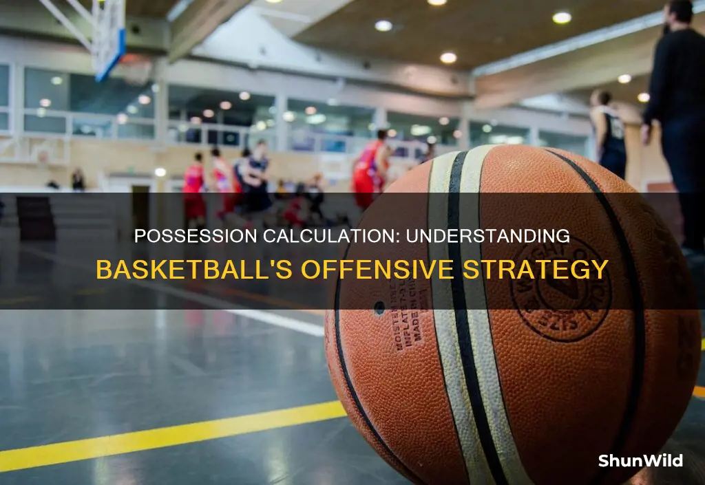 how to calculate offensive possessions in basketball