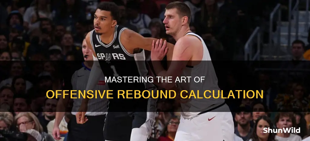 how to calculate offensive rebound in basketball