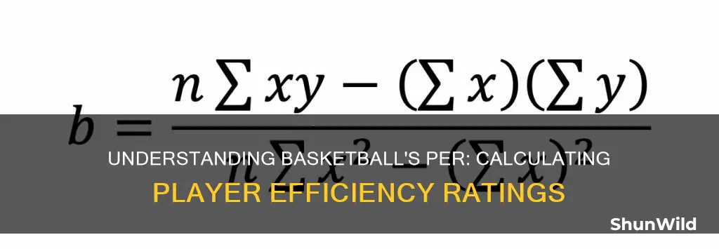 how to calculate per in basketball