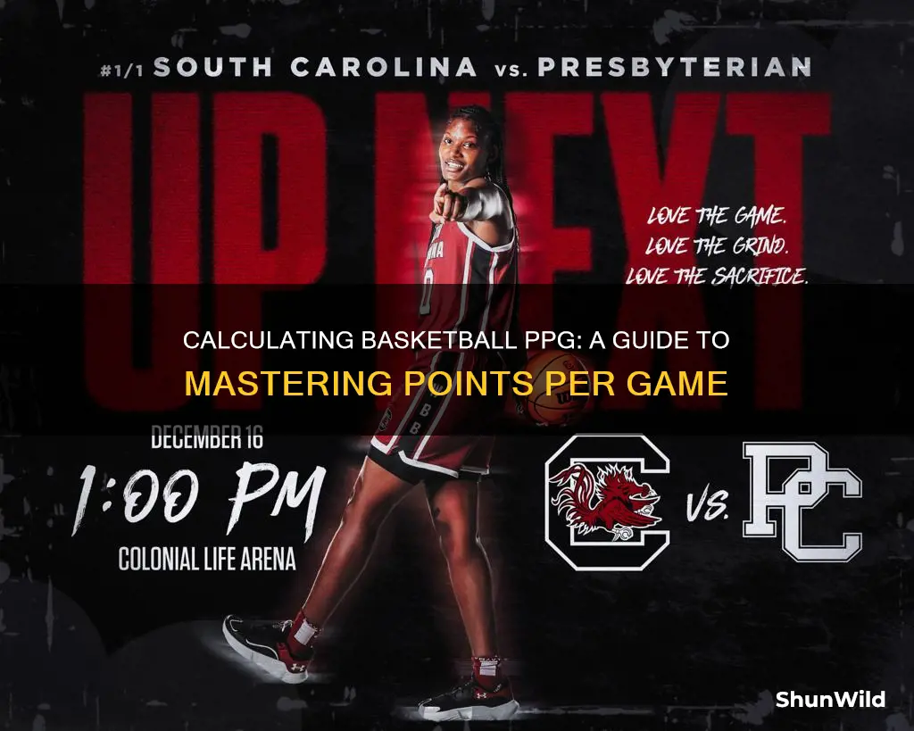 how to calculate ppg in basketball