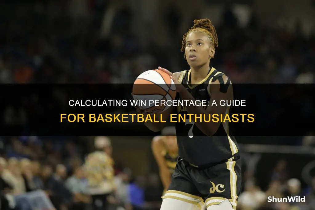 how to calculate win percentage in basketball