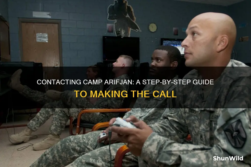 how to call camp arifjan