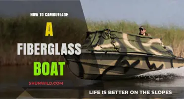 Camouflage Your Fiberglass Boat: Tips for a Natural Look