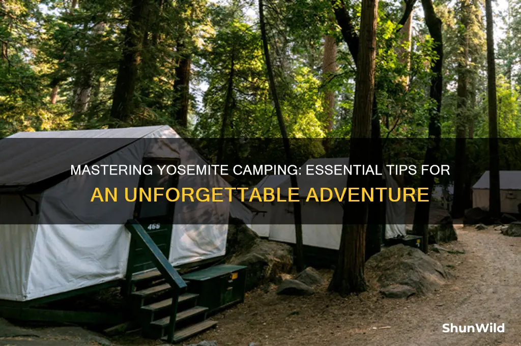 how to camp 4 yosemite