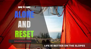 Solo Camping: A Guide to Resetting and Reconnecting in Nature
