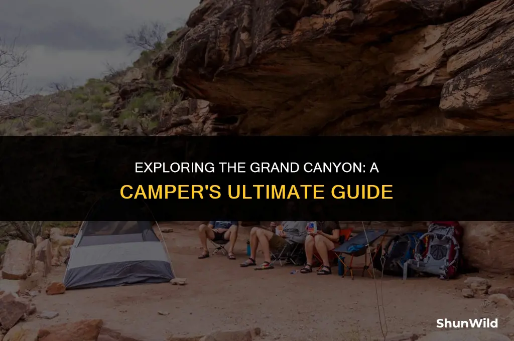 how to camp around grand canyon