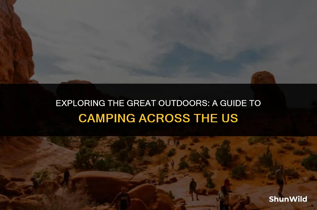 how to camp around the us