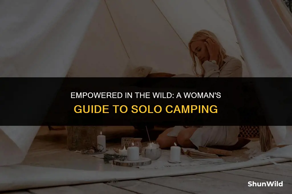 how to camp as a woman