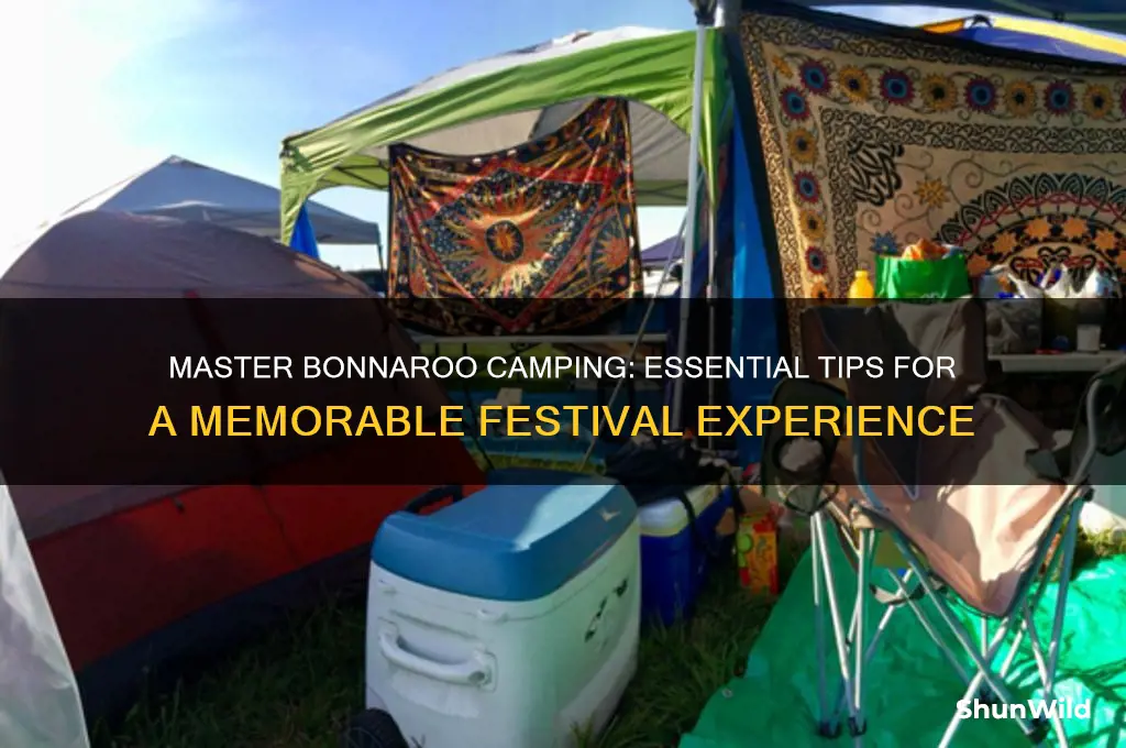 how to camp at bonnaroo