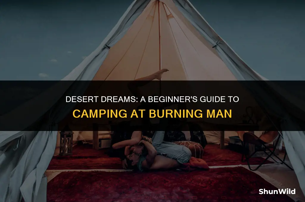 how to camp at burning man