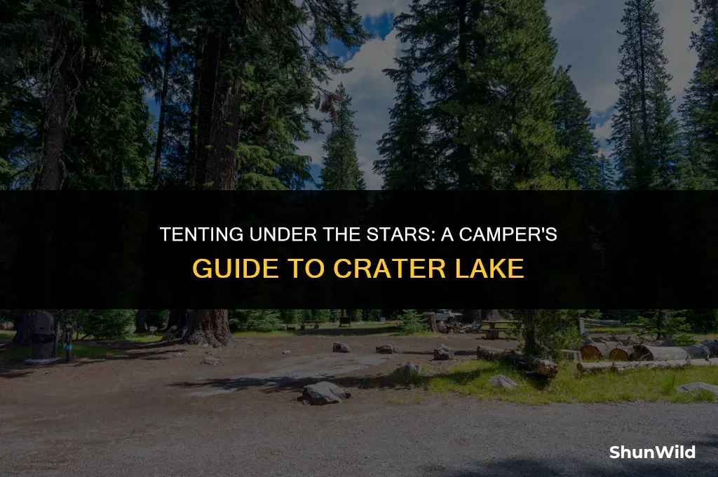 how to camp at crater lake