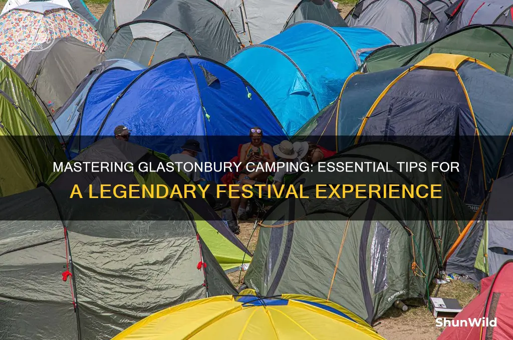 how to camp at glastonbury