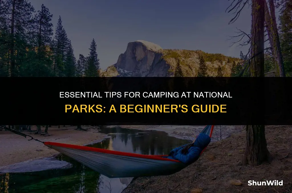 how to camp at national parks