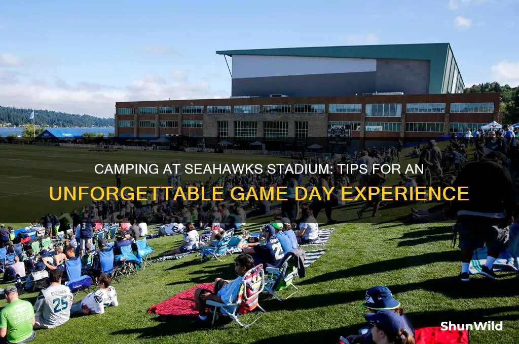 how to camp at seahawks