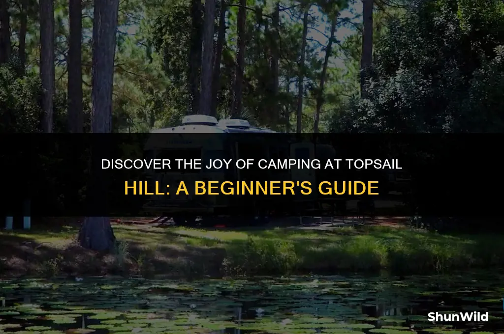 how to camp at topsail hill