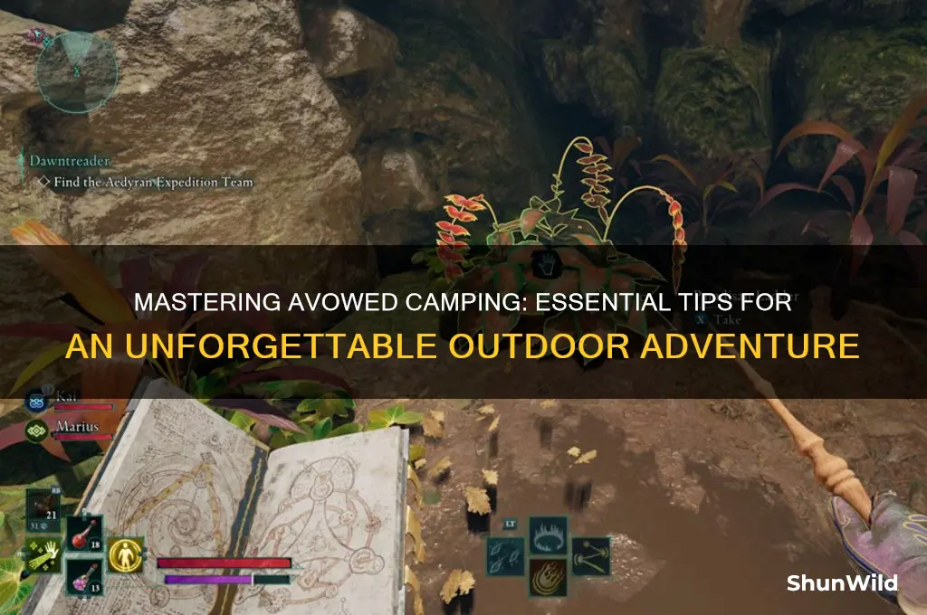 how to camp avowed