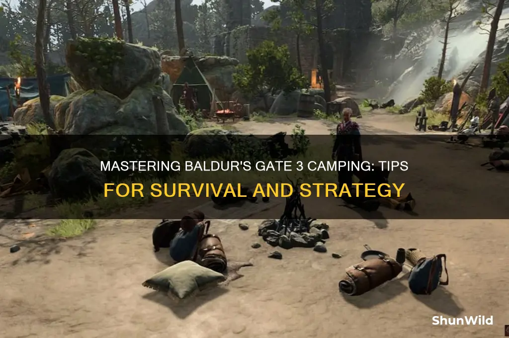 how to camp bg3