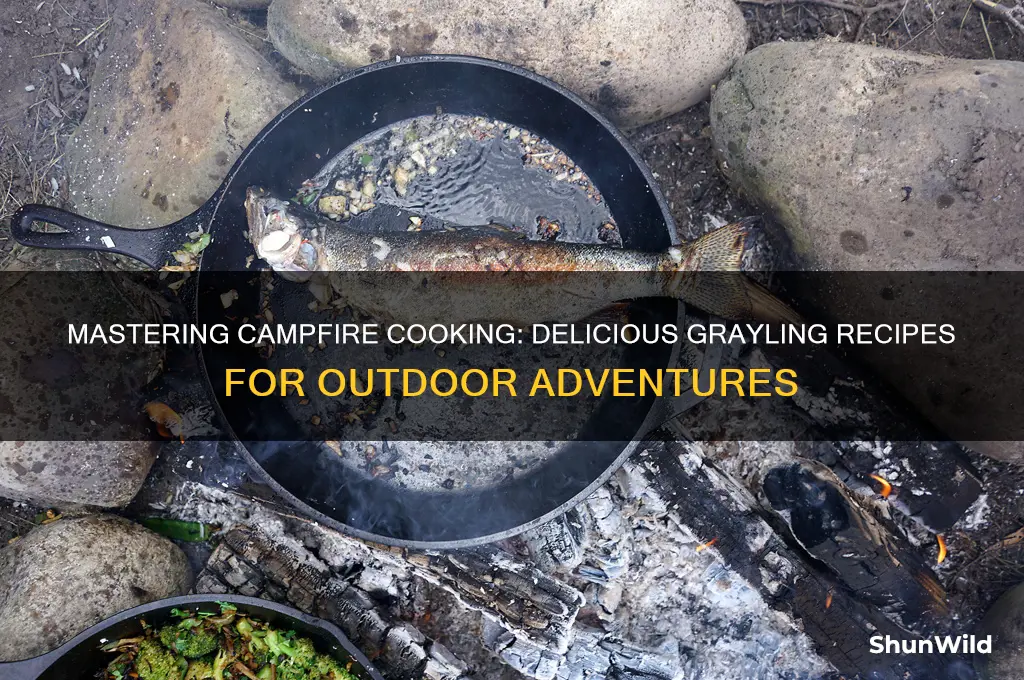 how to camp cook grayling