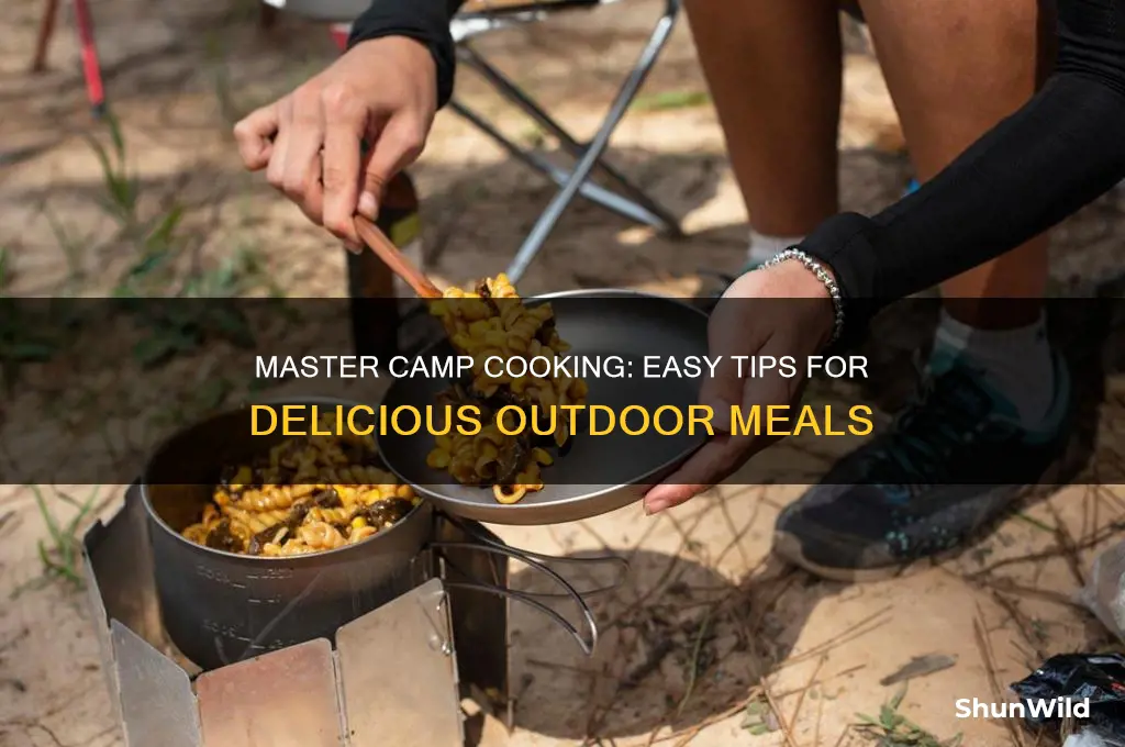 how to camp cook