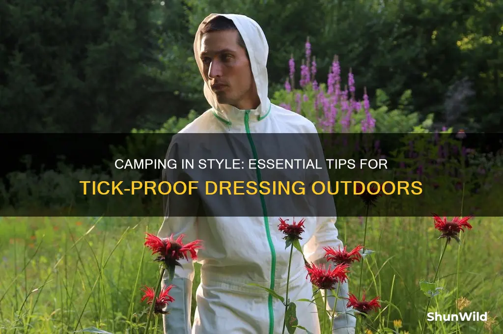 how to camp dress ticks