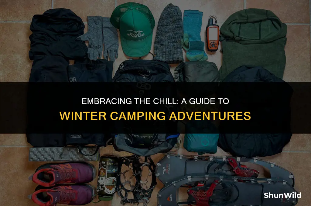 how to camp during the winter
