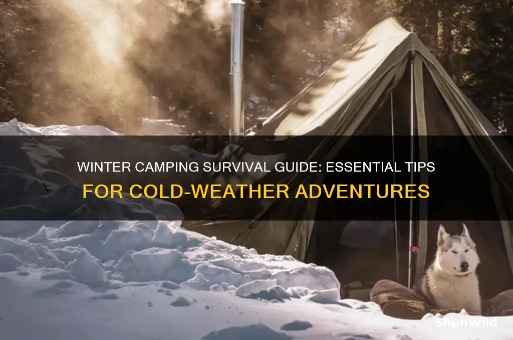how to camp during winter