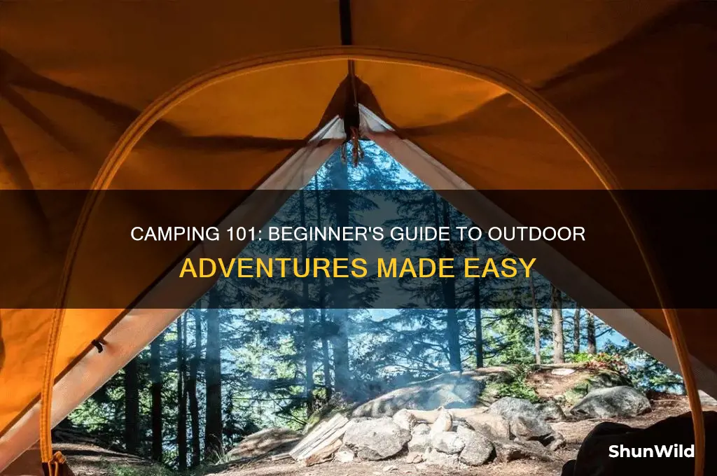 how to camp for dummies