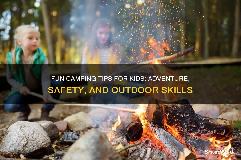 how to camp for kids
