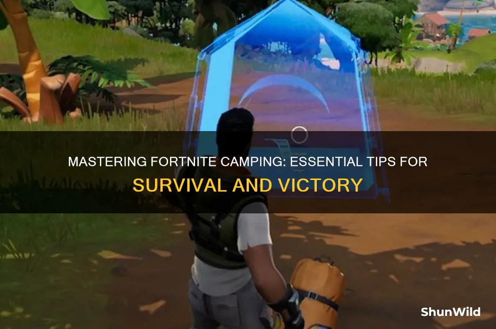 how to camp fortnite