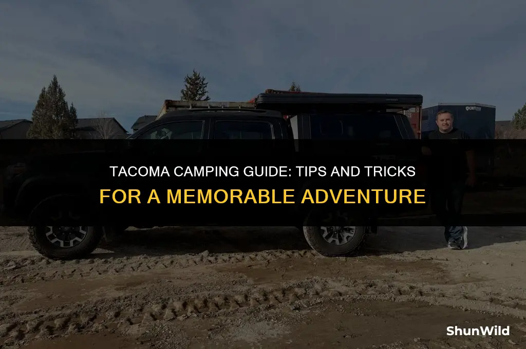 how to camp in a tacoma
