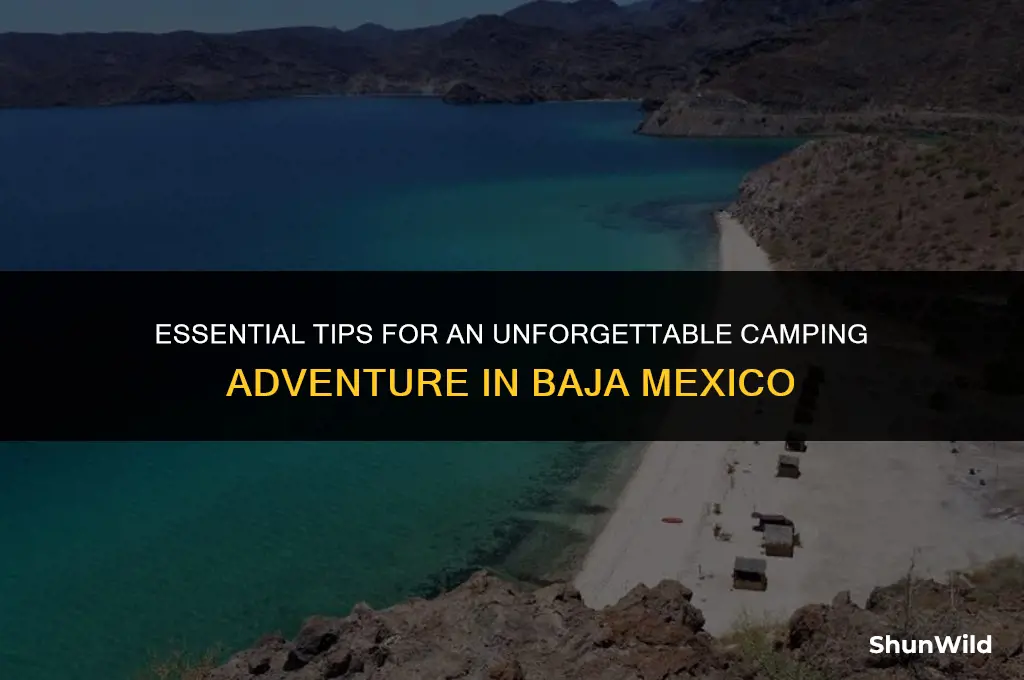 how to camp in baja mexico