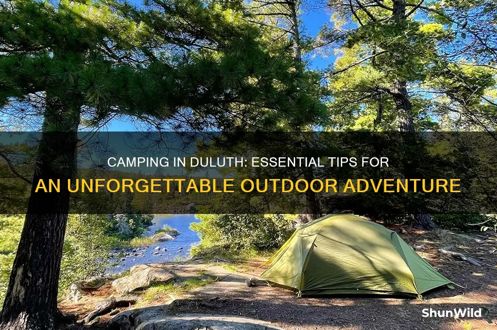how to camp in duluth