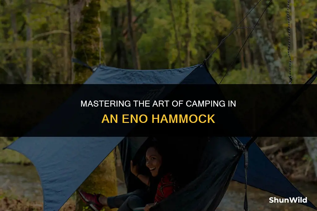 how to camp in eno hammock
