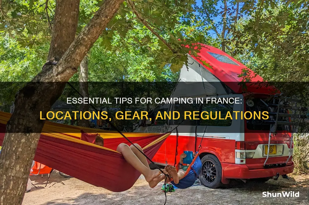 how to camp in france