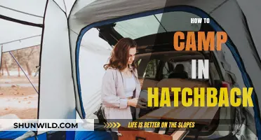 Maximize Space: Camping Comfortably in Your Hatchback Car