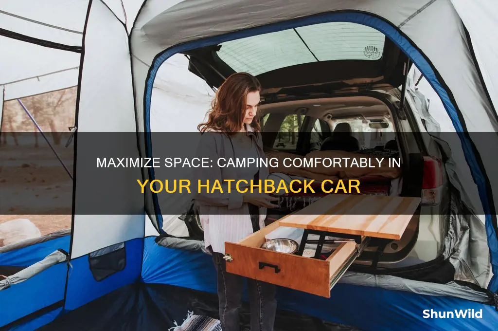 how to camp in hatchback