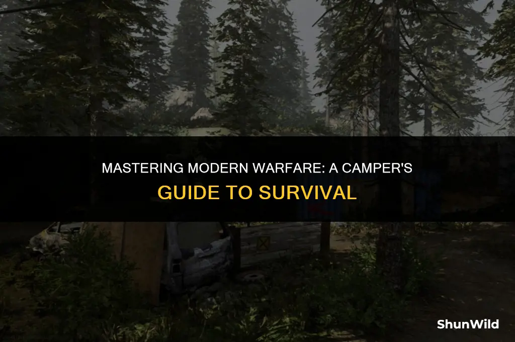how to camp in modern warfare