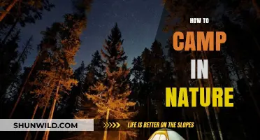 Essential Tips for Camping in Nature: A Beginner's Guide