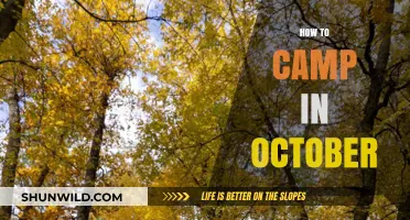 October Camping Guide: Tips for a Cozy and Safe Outdoor Adventure