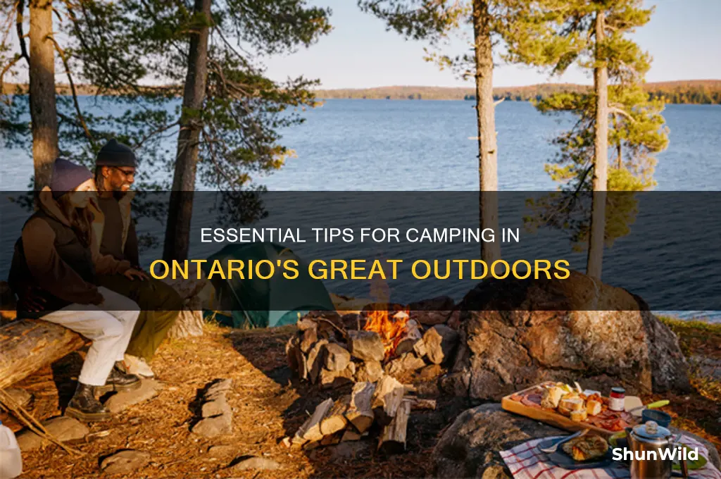 how to camp in ontario