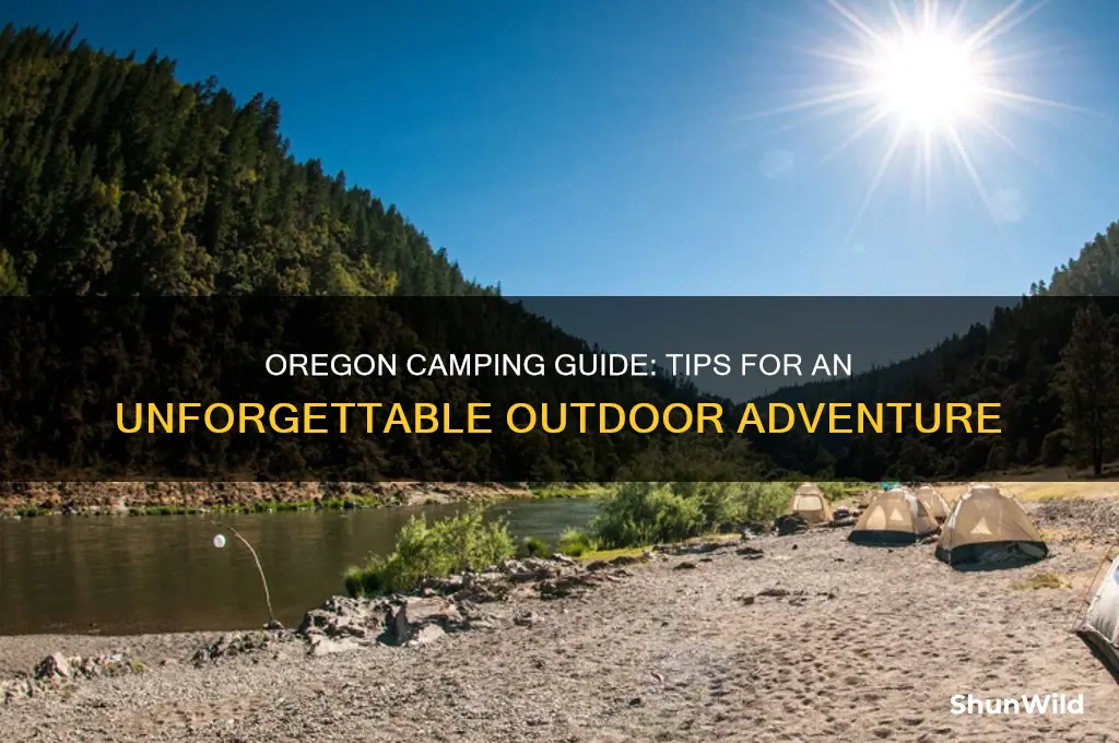 how to camp in oregon