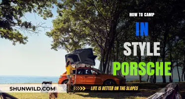 Elevate Your Outdoor Adventure: Camping in Style with Porsche
