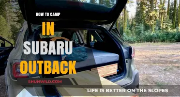 Exploring the Great Outdoors: A Guide to Camping in Your Subaru Outback